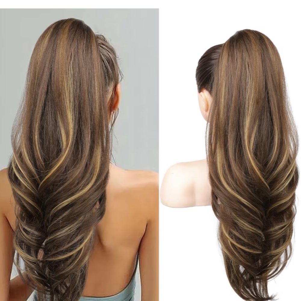 Seikea Luxurious Brown and Blonde Hair Extension #962